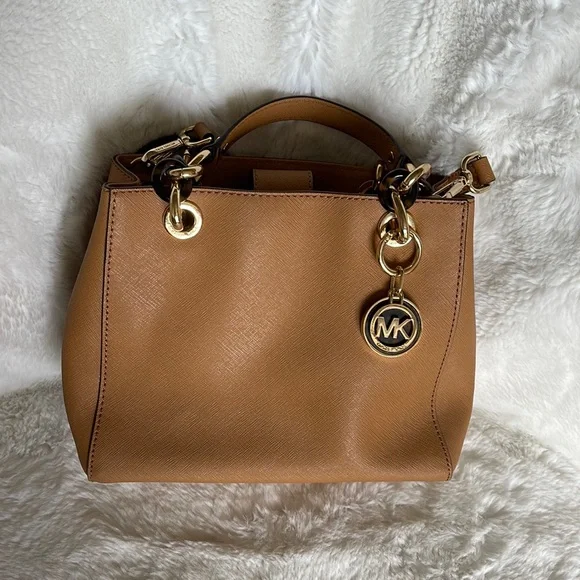 mk bags brown color